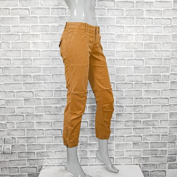 NEW Nili Lotan Cropped French Military Pants ankle zip in Fawn beige Size 2 $325 - Picture 5 of 13